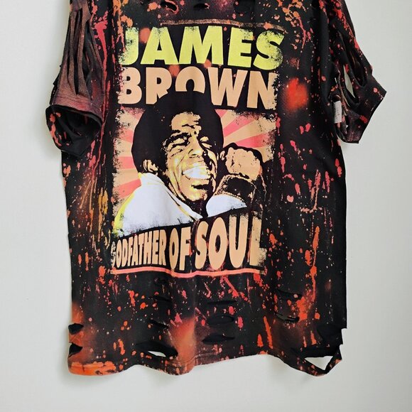 James Brown Band tee - distressed - Picture 2 of 5